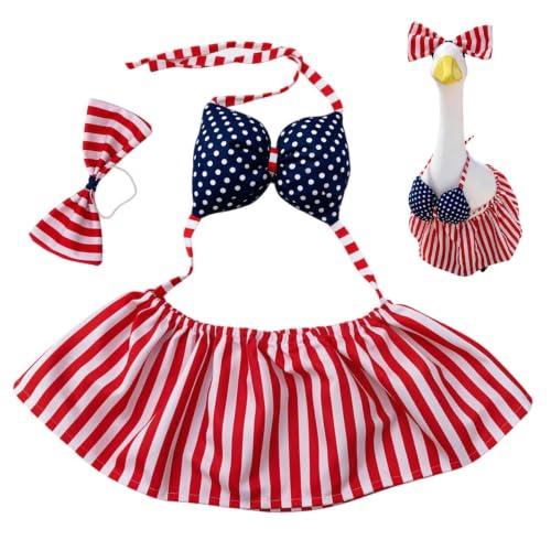 Bikini patriotique pour oie d'été de piscine et fêtes