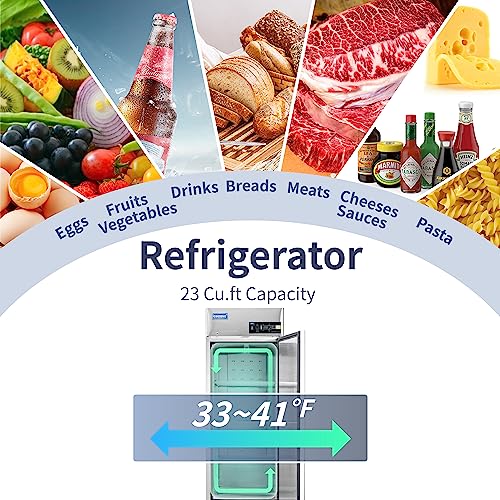 True commercial refrigerator reach-in