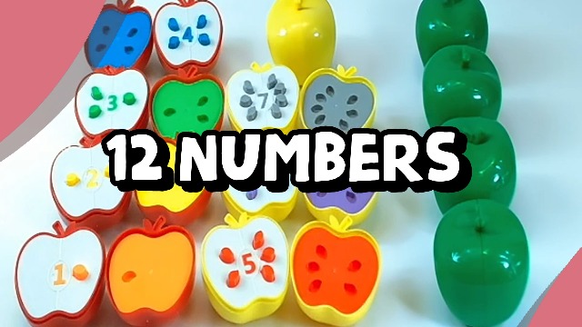 Amazon.com: Skoolzy Apple Factory Learning Toy - 12 Plastic Apples