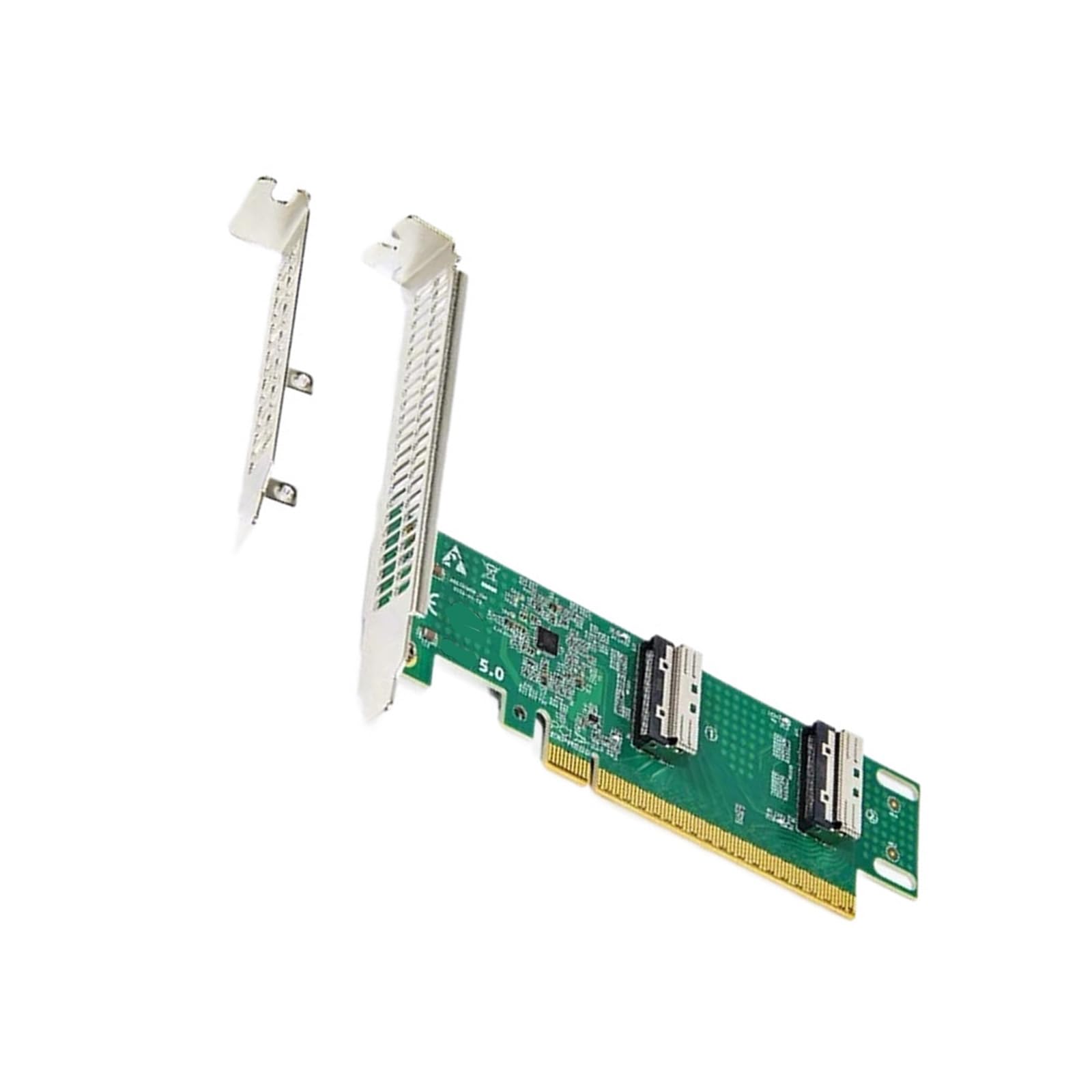 COOLHOOD Scheda adattatore PCIE 74Pin per espansione di archiviazione dell'unità con adattatore di rete host di progettazione stabile del modulo di alimentazione