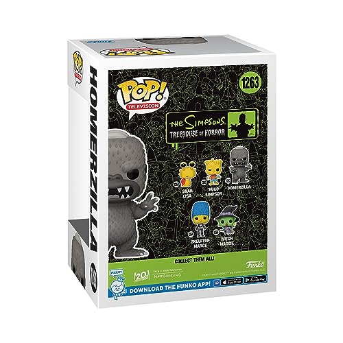 Les Simpson Figurine POP! Homerzilla 9 cm - vue 7