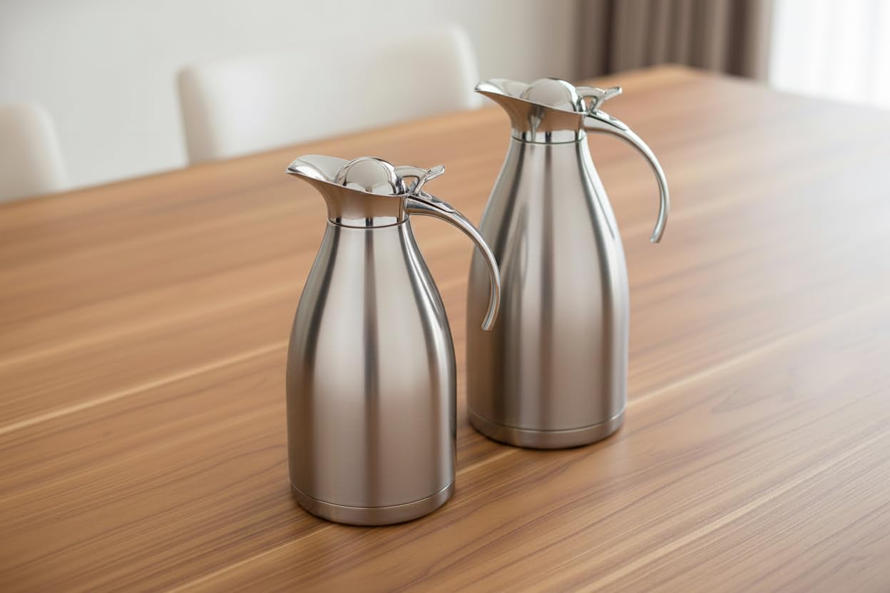 Amazon.com: Cuisinox Stainless Steel Thermal Coffee Carafe, Vacuum
