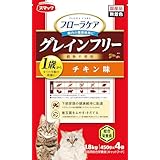 スマック グレインフリー キャットフード フローラケア チキン味 1.8kg (450g×4) 国産 総合栄養食 穀物不使用 1歳から