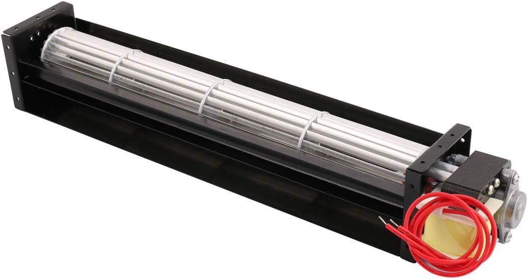 sourcing map Universal AC220V 20W con rodamiento Bolas Ventilador refrigeración Flujo Transversal 360mm x 70mm x 60mm