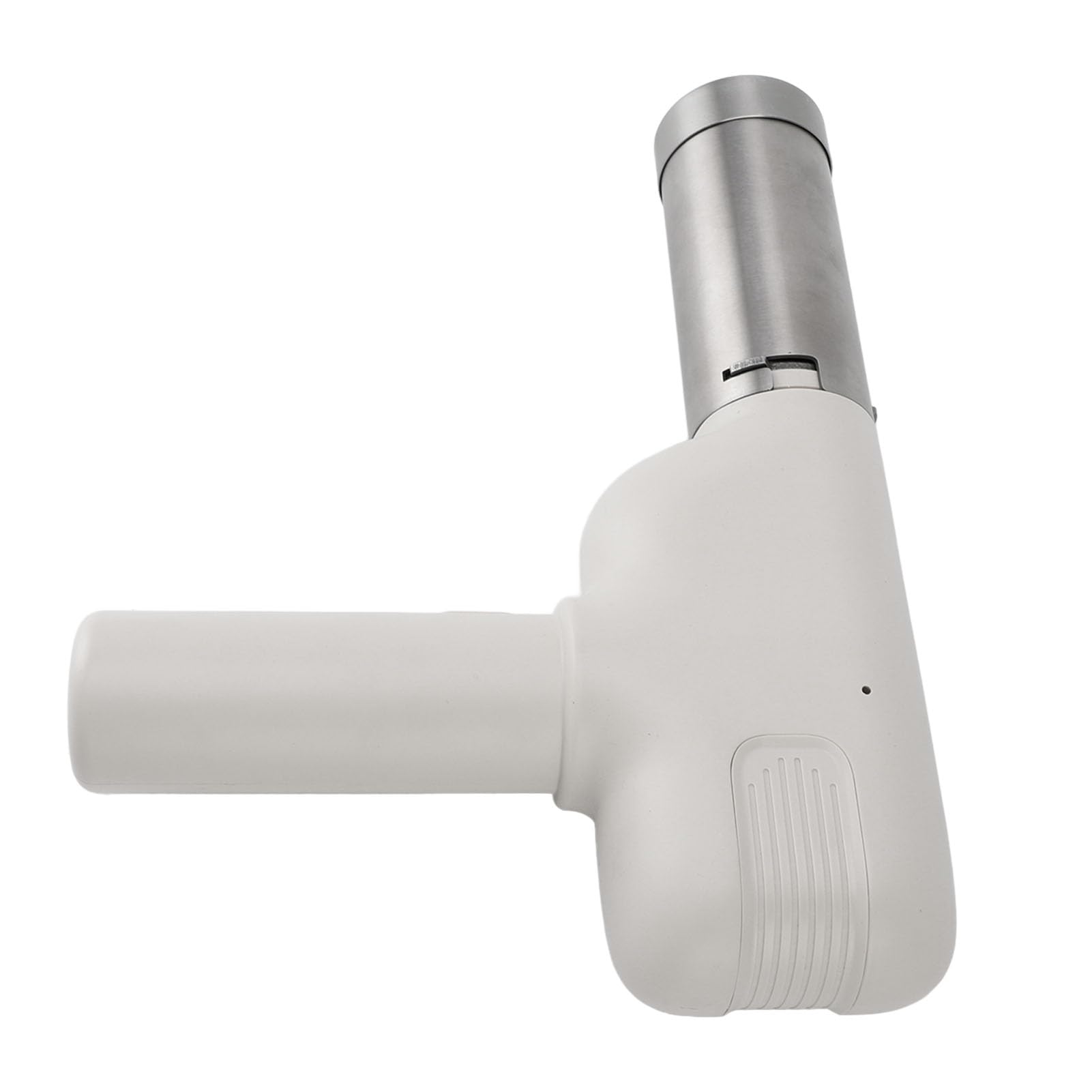 Máquina para Hacer Pasta Eléctrica de Mano, Fabricante de Fideos Automático Pequeño, Recargable, Portátil, para el Hogar, Cocina, Acero Inoxidable, 3 Moldes (Blanca)