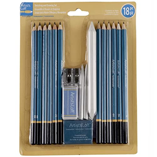 Artists Loft 047337 Michaels Sketching & Drawing Set By Artist’S Loft™ Fundamentals™ thumb #3