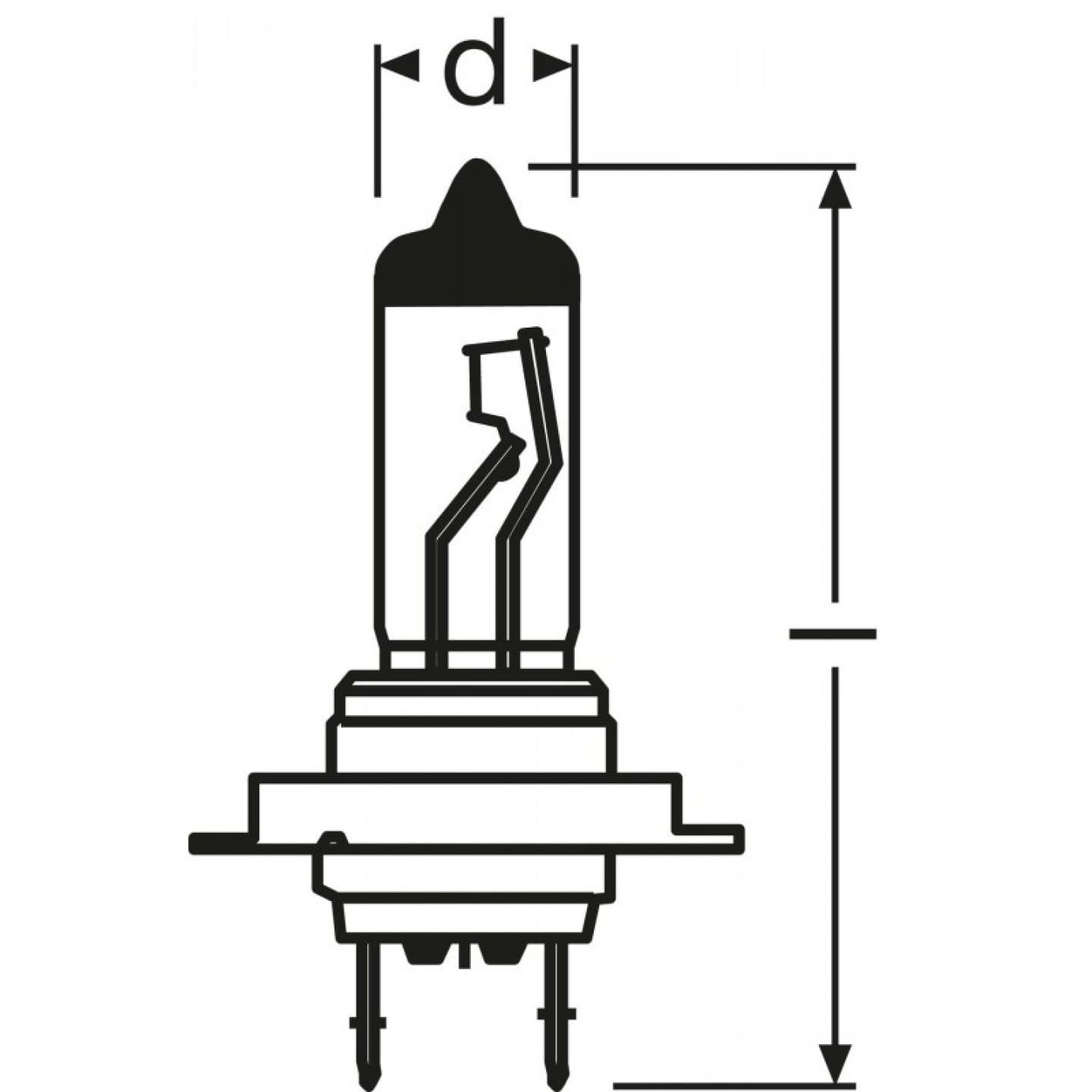 Philips 13972MDBVB1 MasterDuty BlueVision - Bombilla H7 para faros delanteros (1 unidad, 24 V, 70 W)