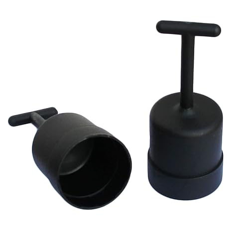 Miniatura 2 de 4 anillos roscados de base media y 1 herramienta de extracción de anillo de sombra negra para enchufes de base E26 con diámetro de 1-12 pulgadas