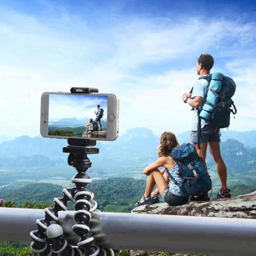 Image of Gorilla Tripod Handheld for Photo Video Shooting YouTube Tiktok Reels|Travel Tripod Mobile Camera Stand Compatible with All Mobile Phones & Small Format Cameras (Gorilla Tripod)