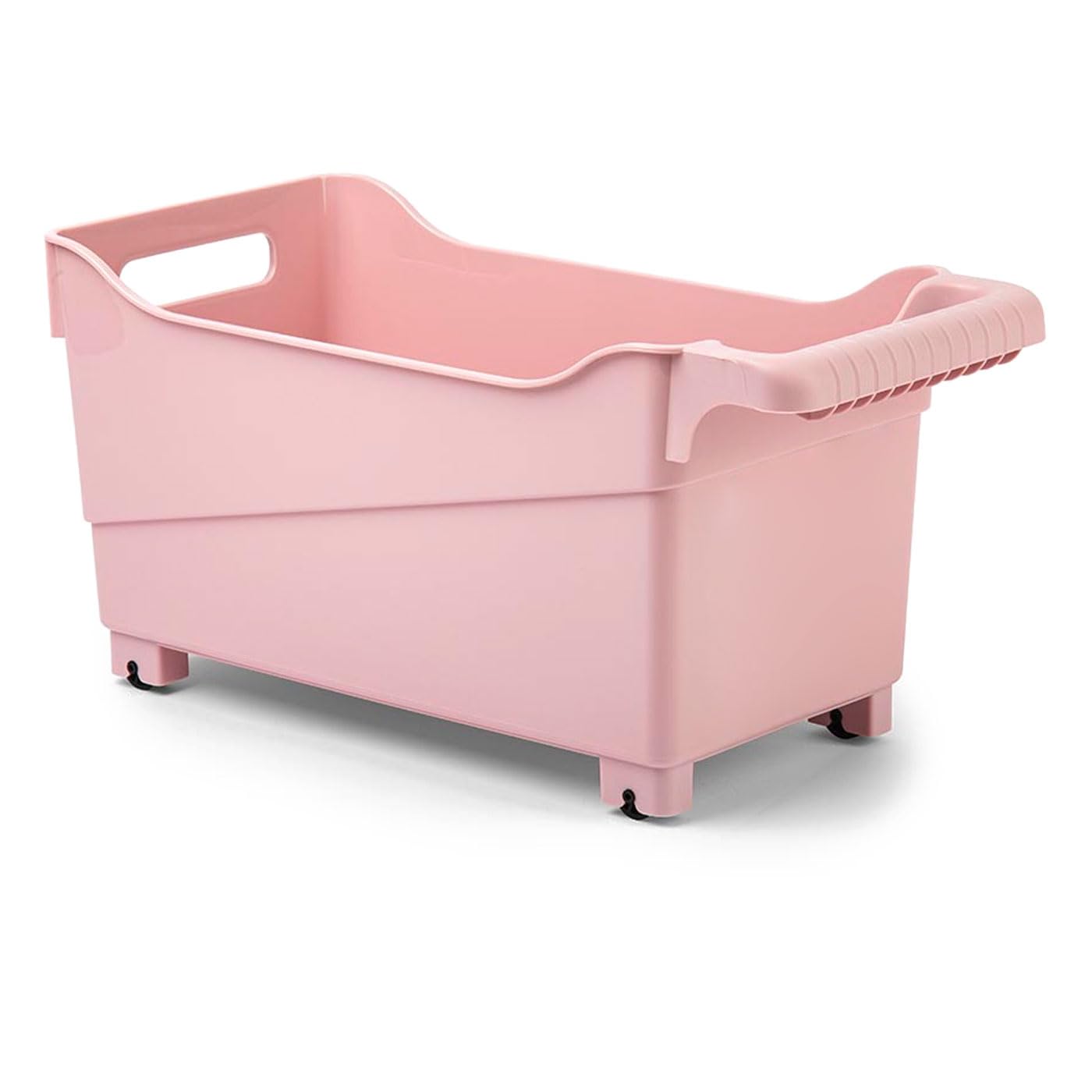 IVODEELA Carrello Pulizie con Manico,Grande Contenitore Organizer per La Pulizia Professionali,Multi Tasche,Borsa per La Pulizia,Facile da Pulire e Trasportare,Nero