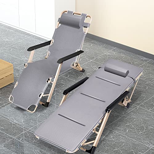 Chaise de jardin zéro gravité inclinable de qualité supérieure avec oreiller
