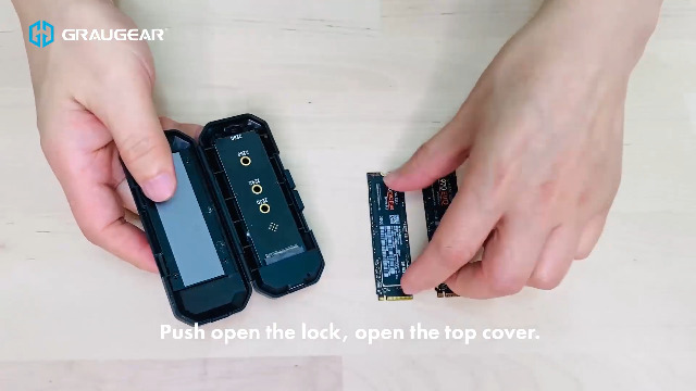 Ssd Dock GRAUGEAR M.2 NVMe SSD Enclosure - USB 3.2 Gen2 10Gbps With Cooling Fan Ugreen Nvme Enclosure