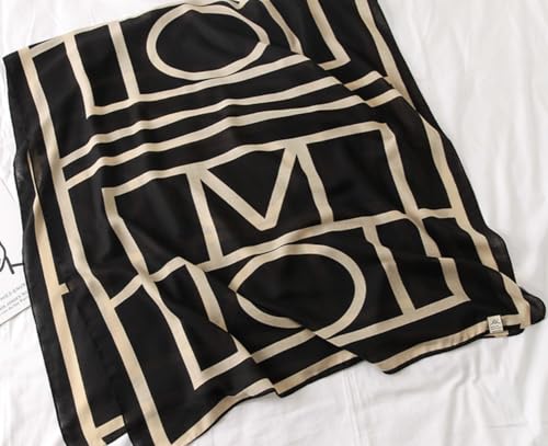 JERLA Women's Scarves Lady Light Soft Fashion Solid Scarf Wrap Shawl plaid scarf2