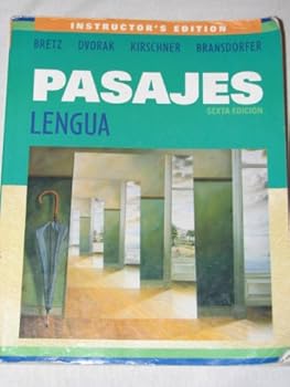 Paperback Pasajes: Lengua Book