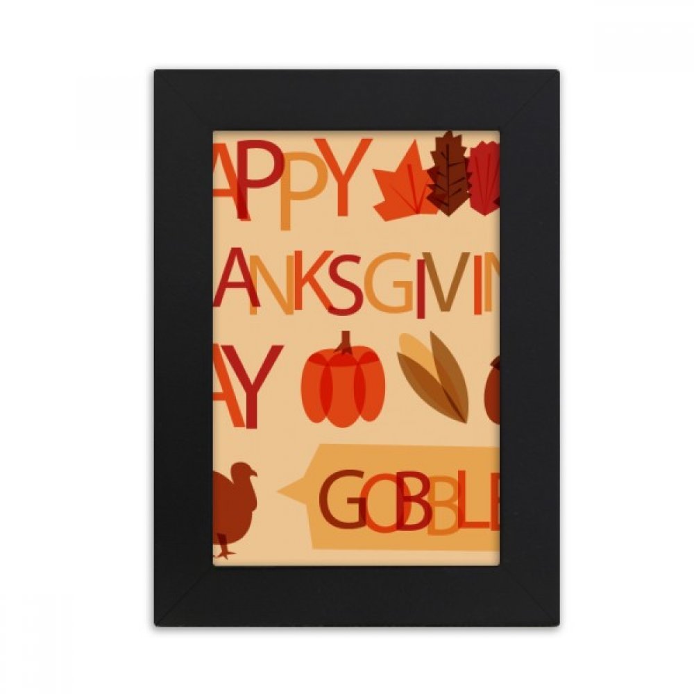 Cadre photo Thanksgiving et motif citrouille pour sublimer votre bureau en automne