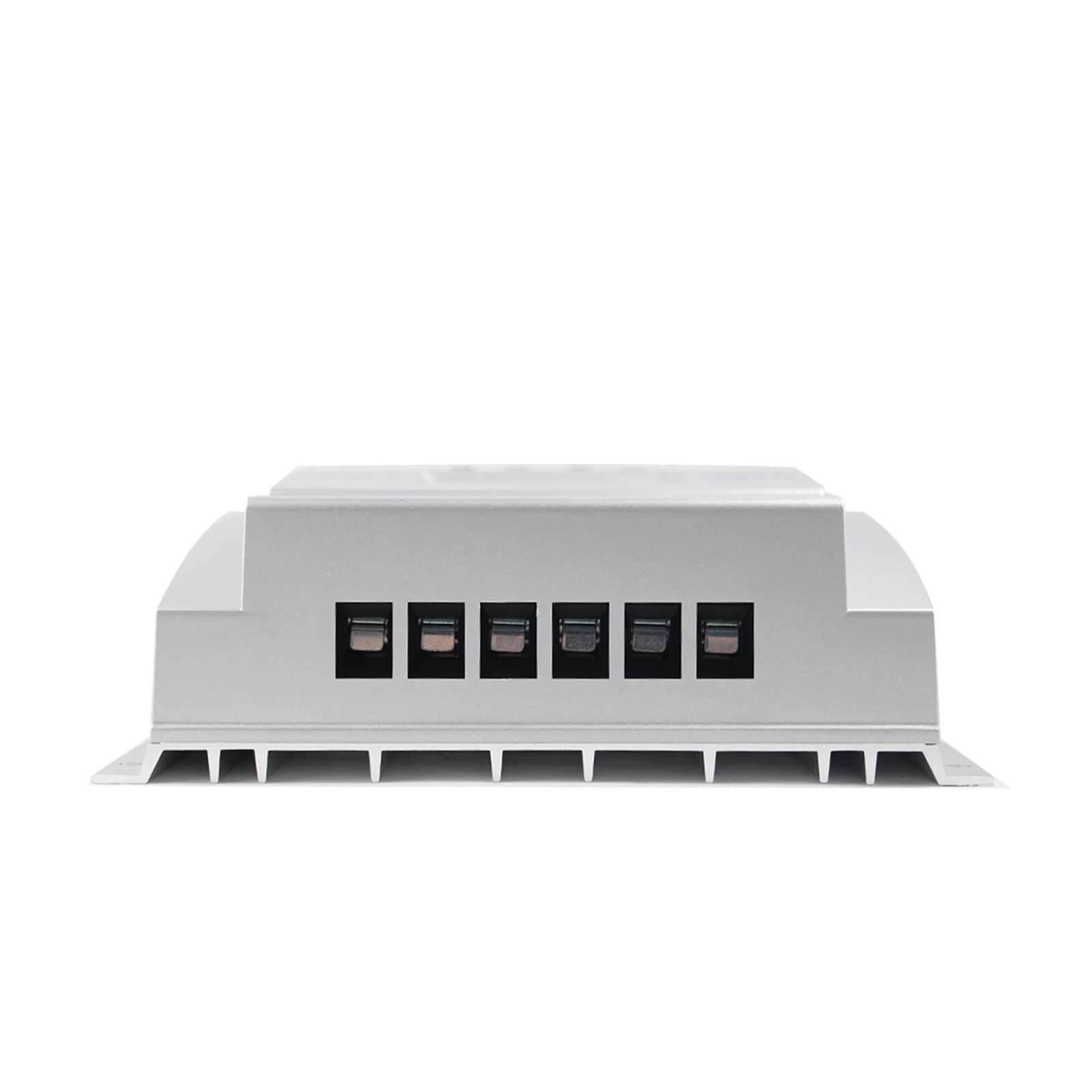 Controlador de carga solar, 8 0A MPPT Controlador de carga solar 1 2V 24V Regulador 80A for una entrada máxima 48V con control luz y temporizador USB