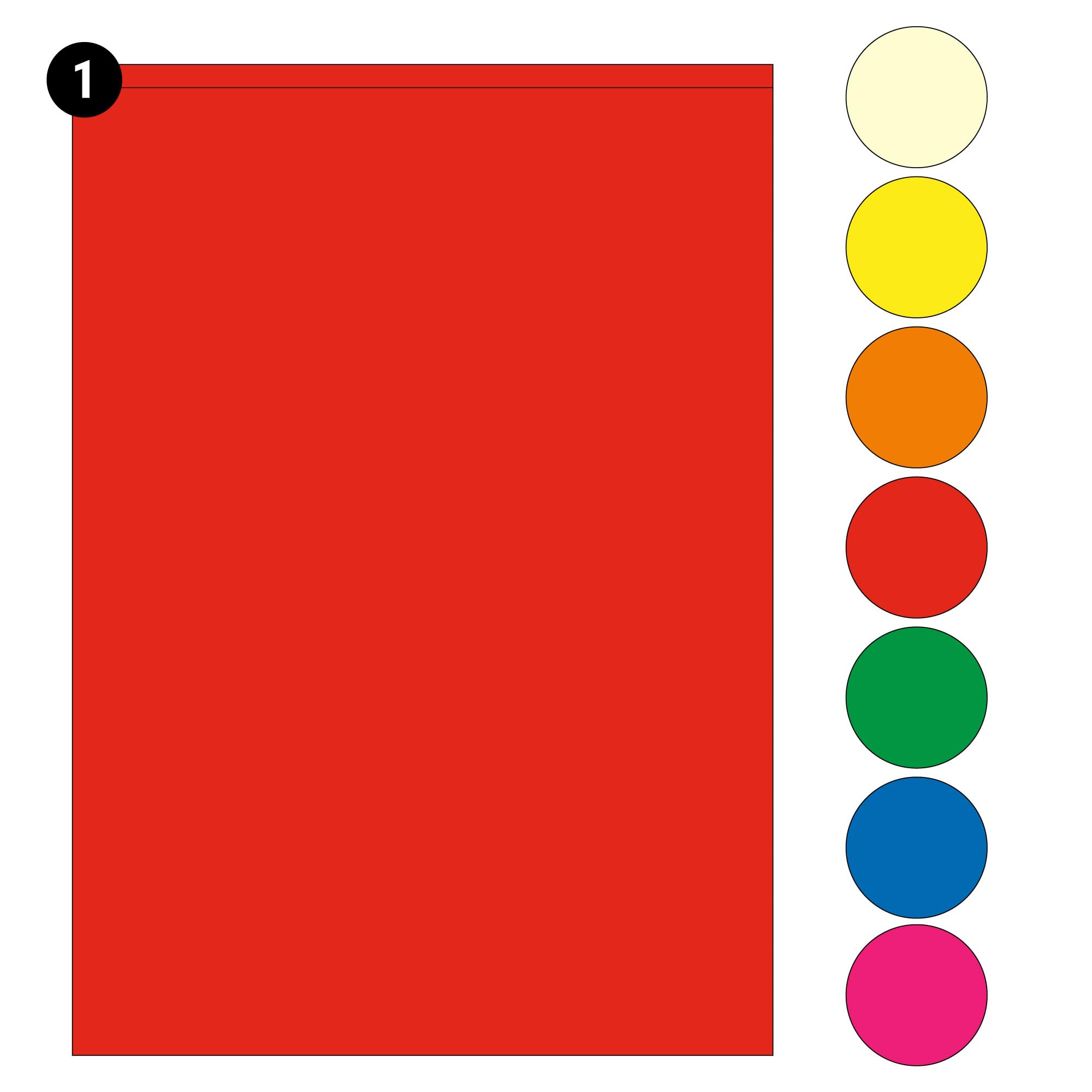 L&b Colour A5 1000 Self-Adhesive Address Mailing Labels, Compatible with Inkjet and Laser Printers (Red, 500 Labels)