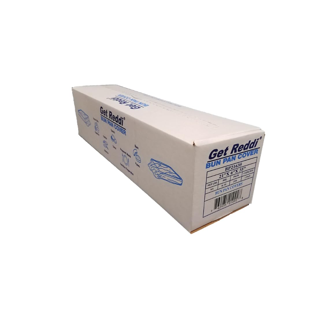 INTEPLAST AMTOP Intplst Bunpancover 21X6X35 Lldpe 0.75Ml, 12 EA