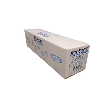 Inteplast Bun Pan Cover, 1 pan capacity, Clear, 200 Count | 0.75 Mil gauge, 21 x 6 x 35 inches, LLDPE, BP21635