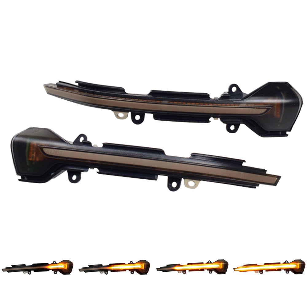Clignotants Dynamiques LED Pour Rétroviseurs - Compatible Seat Leon 5F 2013-2018 Et Ibiza KJ 2018+