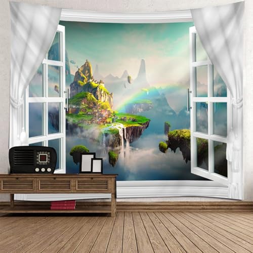 Tapisserie décoration murale grand format pour cacher un mur vide
