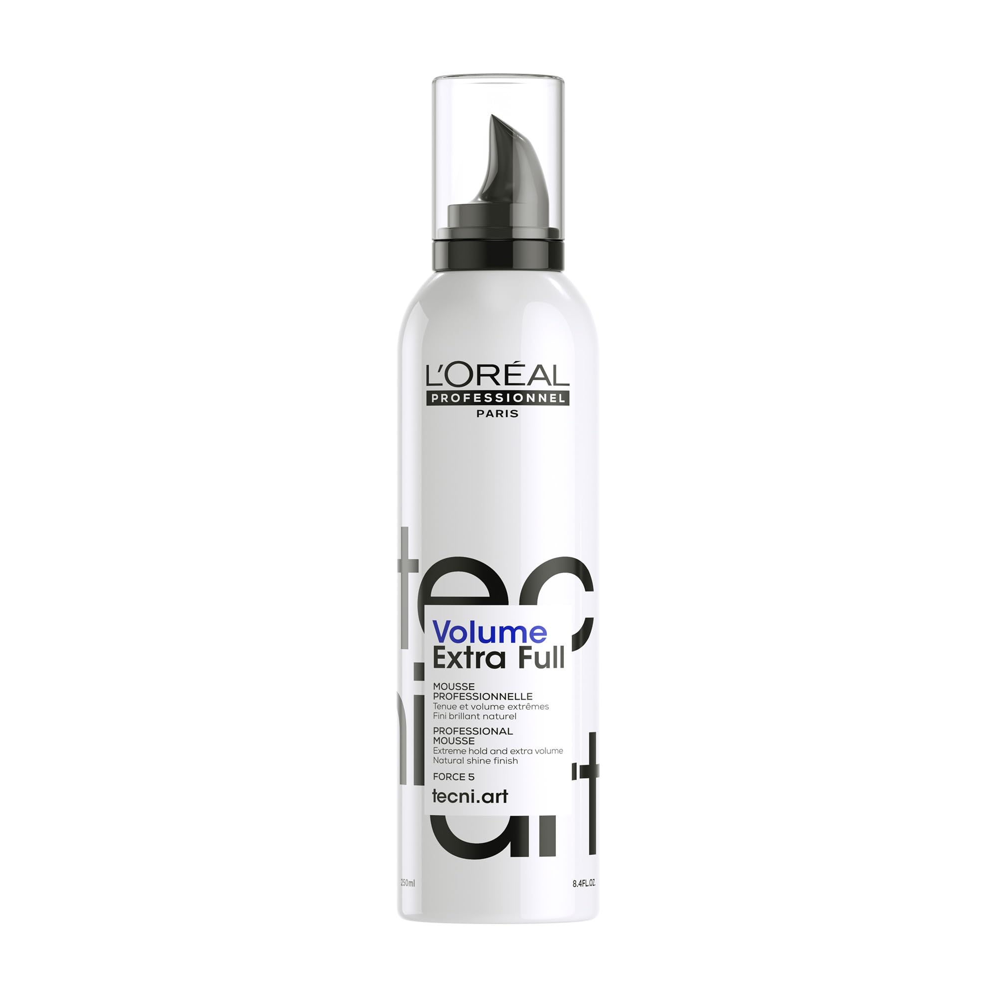 L'Oréal Professionnel, Spray-Mousse Fissante per Capelli, Extra Volume dalla Radice, Lunga Tenuta, Non Appesantisce, Tecni Art Volume Extra Full, 250 ml