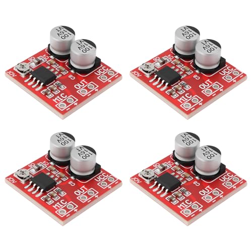Adatto per l'amplificazione del segnale audio di microfoni electret, per piccoli amplificatori audio.