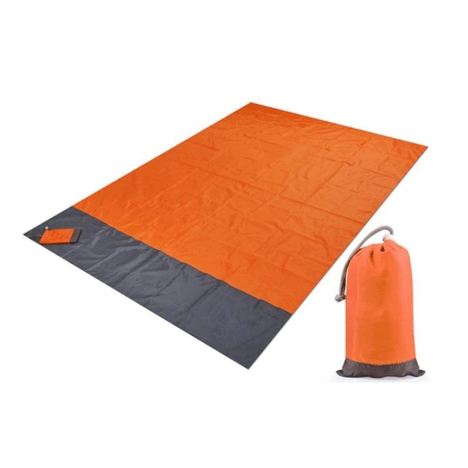 ChenYuNiu NIC Waterproof Beach Blanket - Sand-Free Camping Mat Portable Outdoor Foldable Cover for Tent Picnic and Travel (200x140cm)