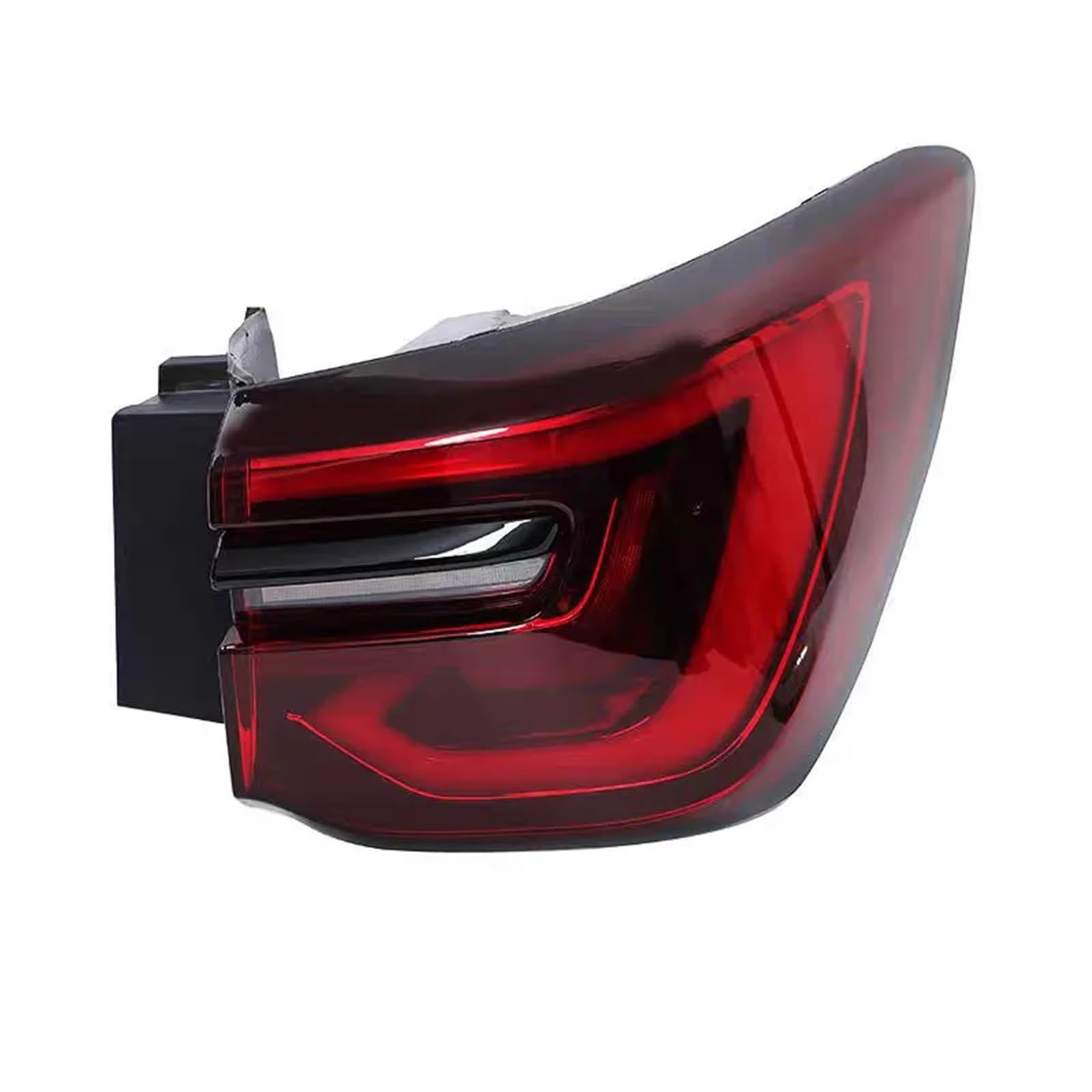 Lampa tylna zespolona Montaż tylnych świateł LED do samochodu, światła ostrzegawcze, tylne światło kierunkowskazu dla Mg RX5(Black Right)