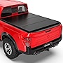 MOSTPLUS Tri-Fold Hard Truck Bed Tonneau Cover On Top Compatible for 2004-2015 Nissan Titan 3 Fold Solid 5.5 FT