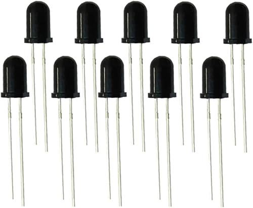 Miniatura 4 de 100 unids 0.118 in Rayo infrarrojo IR 850nm emisor LED diodo luces (transparente transparente lente redonda DC 1.4V-1.6V 20mA) iluminación bombillas