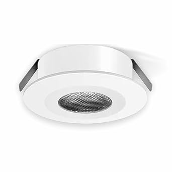 Pride Lighting Atom Spot Light | 2W | Pack of 4 | Fancy LED Spot Light for Home & Hotel | Recess | Light Color - (White)