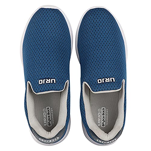 Image of URJO Rome Men's Lightweight Sports Shoes | Ultra-Flexible Breathable & Perfect for Running, Walking & Gym