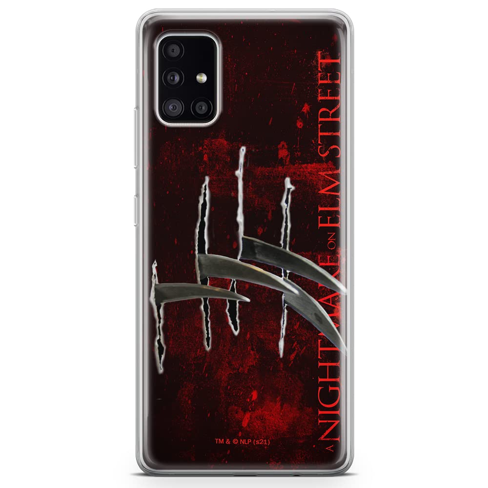 ERT GROUP mobile phone case for Samsung A51 original and officially Licensed Horror pattern Nightmare on Elm Street 004 optimally adapted to the shape of the mobile phone, case made of TPU