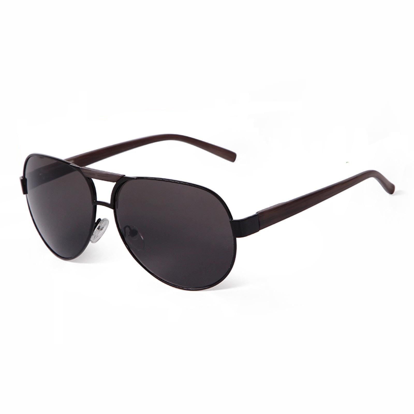 Klasyczne okulary przeciwsłoneczne Avaition Oversized Retro damskie męskie okulary przeciwsłoneczne Gradient UV400 fałszywe drewniane zauszniki okulary przeciwsłoneczne (C4)