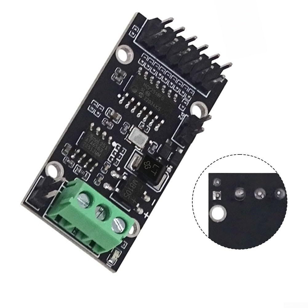 Für SPI zu CANFD MCP2518FD Modul elektronische Komponente mit 31 FIFOs, CAN2.0B und CANFD Formaten, für Automobil- und Industrieanwendungen
