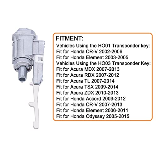 Youyien ISLC1PHYYCT11 Ignition Switch Lock Cylinder (2 Keys). Fit thumb #2