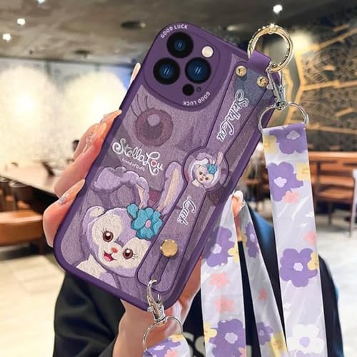 ディズニー ステラルー iPhone15pro 用 ケース リーナベル ダッフィー シェリーメイ ディズニー スマホケース アイフォン15pro カバー 人気 レンズ保護 全面保護 TPU バンパー 耐衝撃 ワイヤレス充電対応 【全機種対応】iPhone1