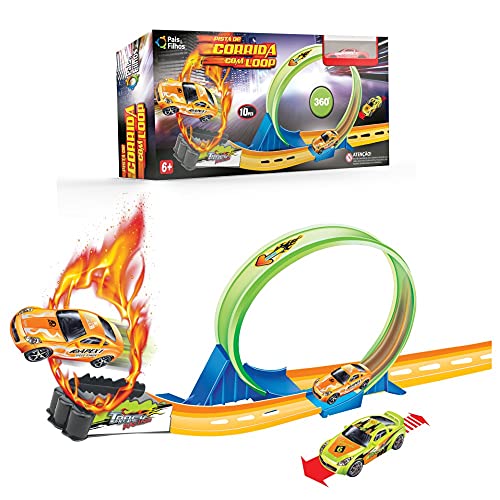 Pais & Filhos Pista De Corrida P&F - Com Loop, Sortido