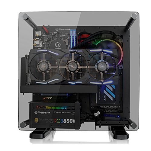 Gabinete TT Core P1 TG Black/Wall Mount/Tempered Glass, Thermaltake, CA1H900T1WN00