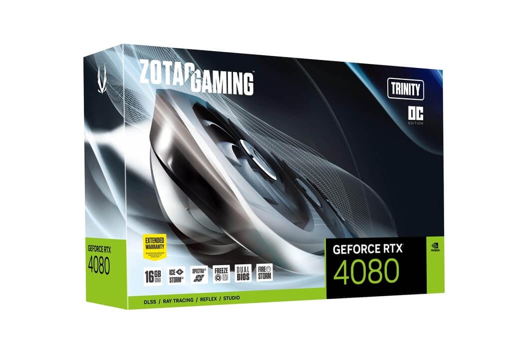 Zotac GEFORCE RTX 4080 TRINITY OC NVIDIA 16 GB GDDR6
