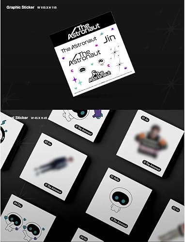 Miniatura 6 de Regalo extraño Jin solo álbum sencillo BTS The Astronaut Version 02