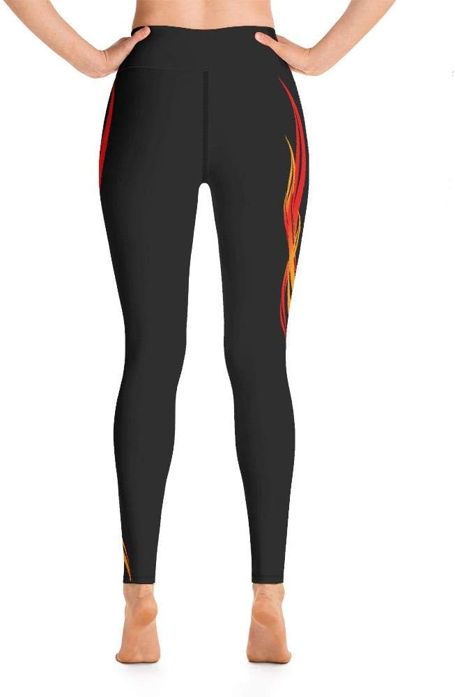 Yoga Leggings for Women Butt Lift Yoga Pants for Women - Fire Fit Gym Workout Yoga Leggings