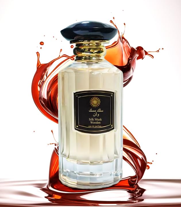 Silk Musk Wooden 3.4 OZ | Eau de Perfumes for Men and Women | Best Men’s and Women’s Fragrances | Long Lasting Arabic Perfume | Perfect Perfumes for Men | عطر نسائي | عطور | عطر | عطر رجالي