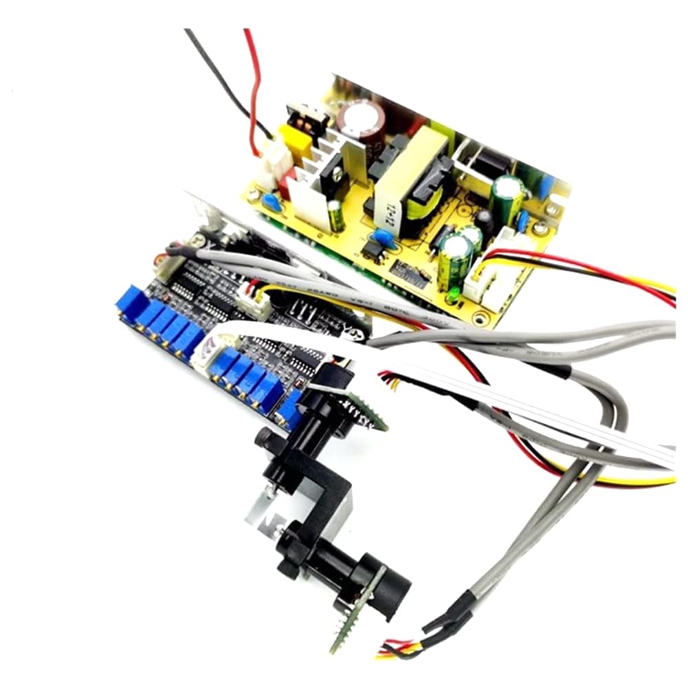 10K 3D DIY Laser Galvo Spiegel Animation Laser Licht 15º+ Programm Board+15V Netzteil