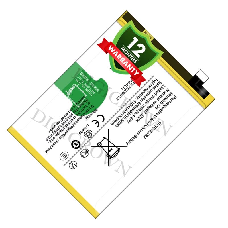 Image of Original B-O6 Battery Compatible for Vivo V20 SE (V2022, V2023) - (4100mAh) - 1 Year Warranty DF7