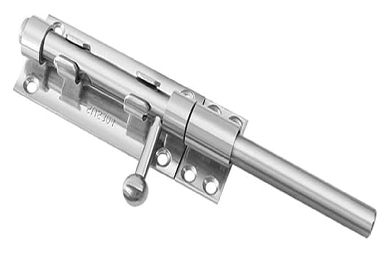Door Lock Bolt,Slide Bolts Lock，Slide Bolt Latch Lock Door Latch Cabinet Barrel Lock Barrel Bolts Security Sliding Lock Latch with Screws(B)