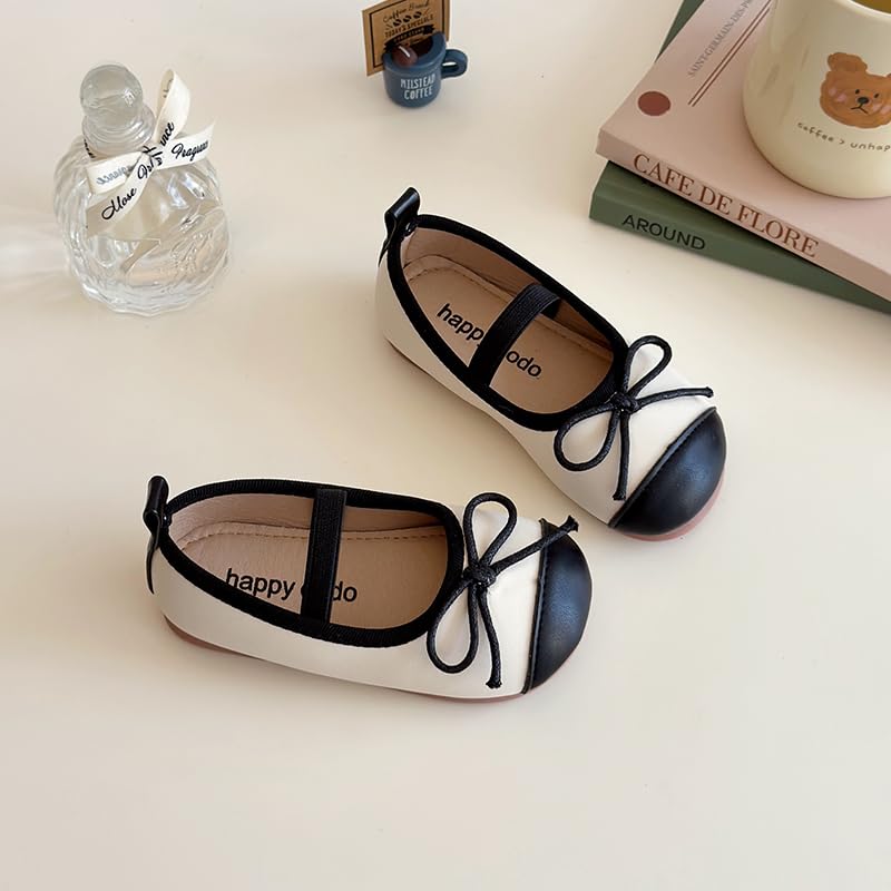 Girls Mary Jane Bow Dress Shoes – Soft Sole Flats for School, Party & Weddings4