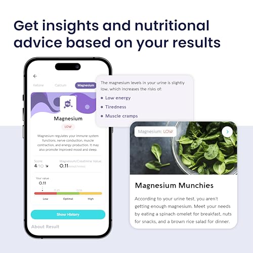 Image of Vivoo | The #1 Urine Test Strips & Keto Strips with App | Advanced Home Tracking for Nutrition, Ketones, Hydration, pH, and More | 1 Test