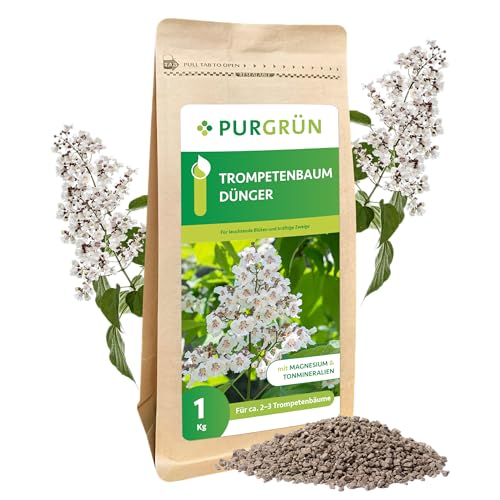 Purgrün® Trompetenbaum-Dünger 1 kg – Leuchtende Blüten dank...